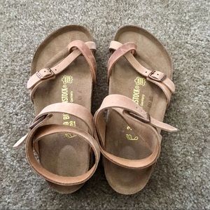 RARE Birkenstock Yara Antique Brown